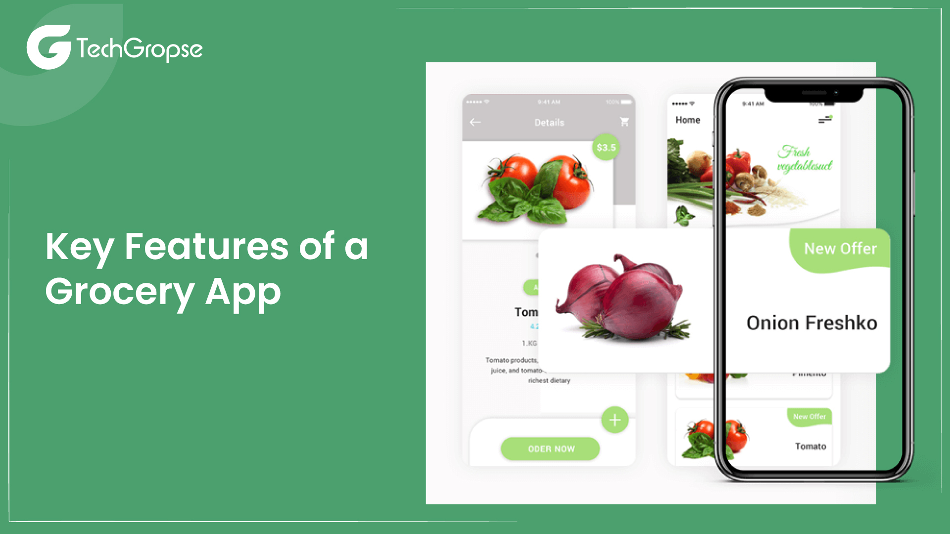 Key Features of a Grocery App