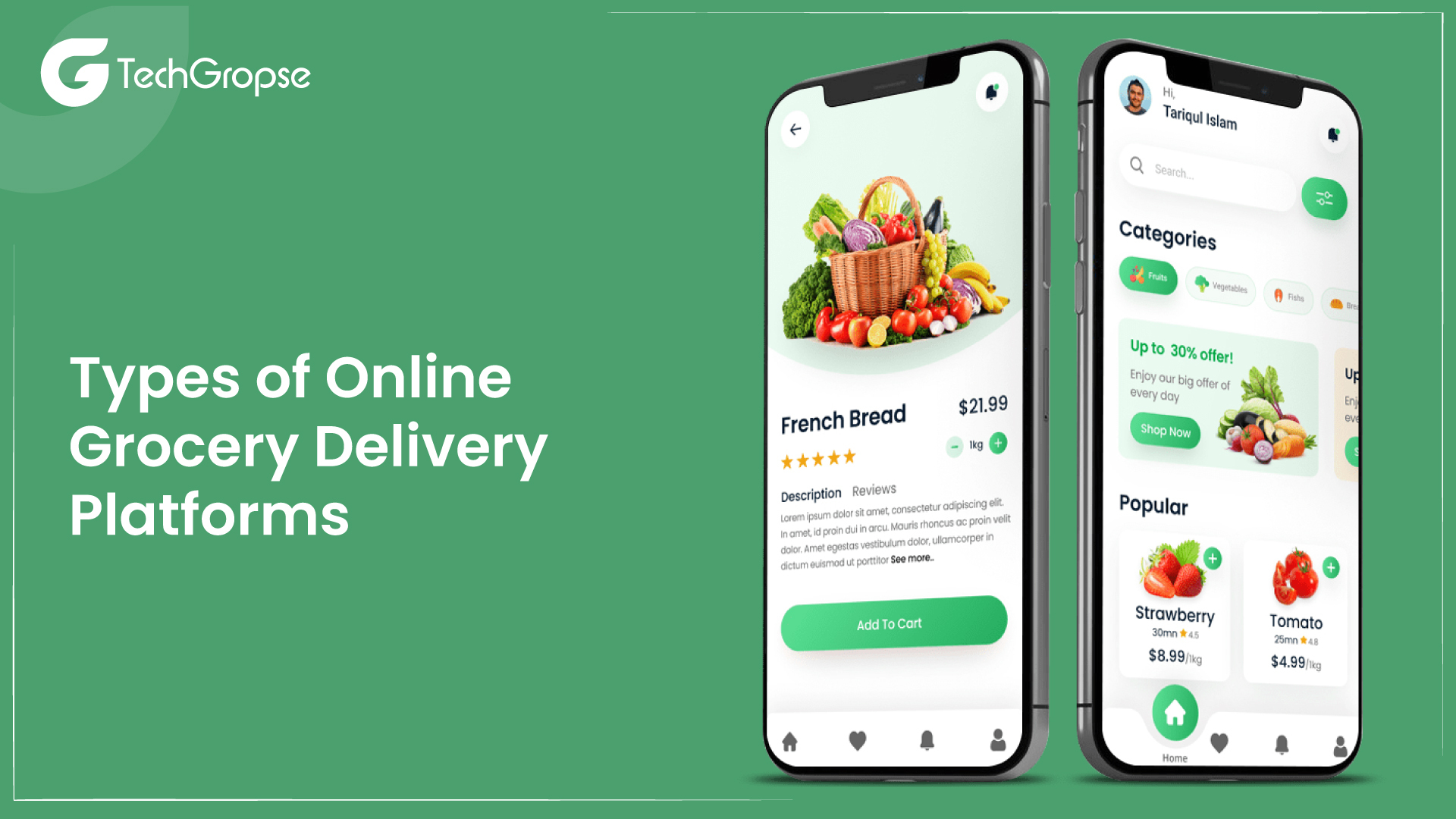 Types of Online Grocery Delivery Platforms