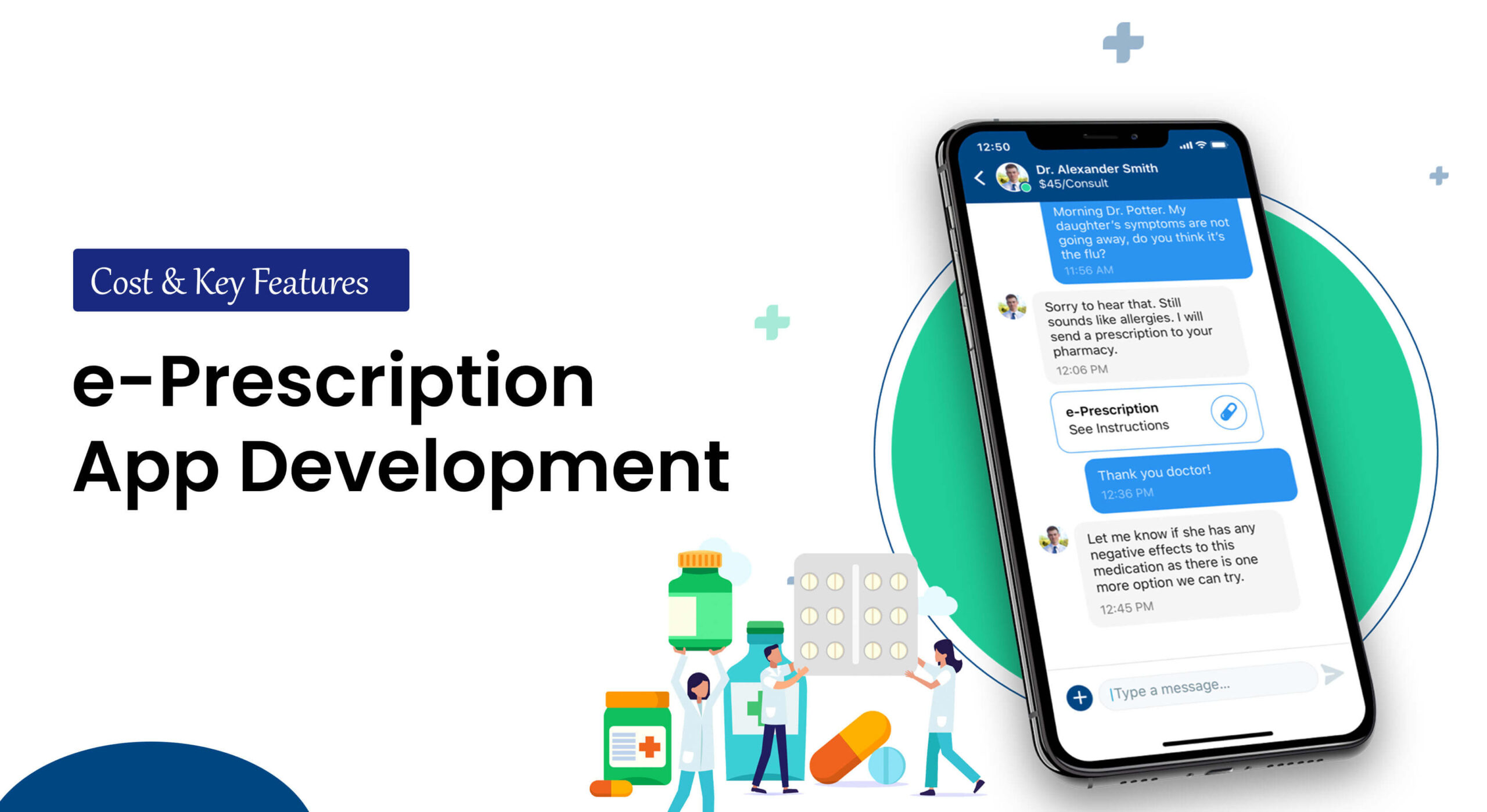 e-Prescription Mobile App Development Cost