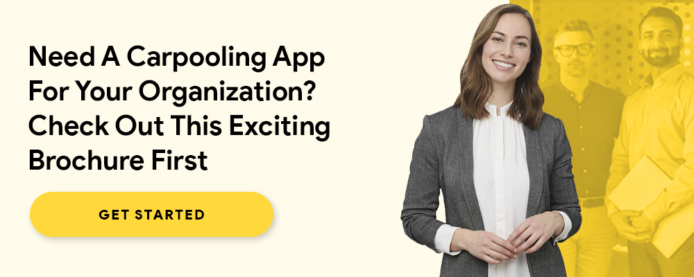 Carpoling app development - cta