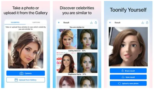 Celebrity Look Alike Apps