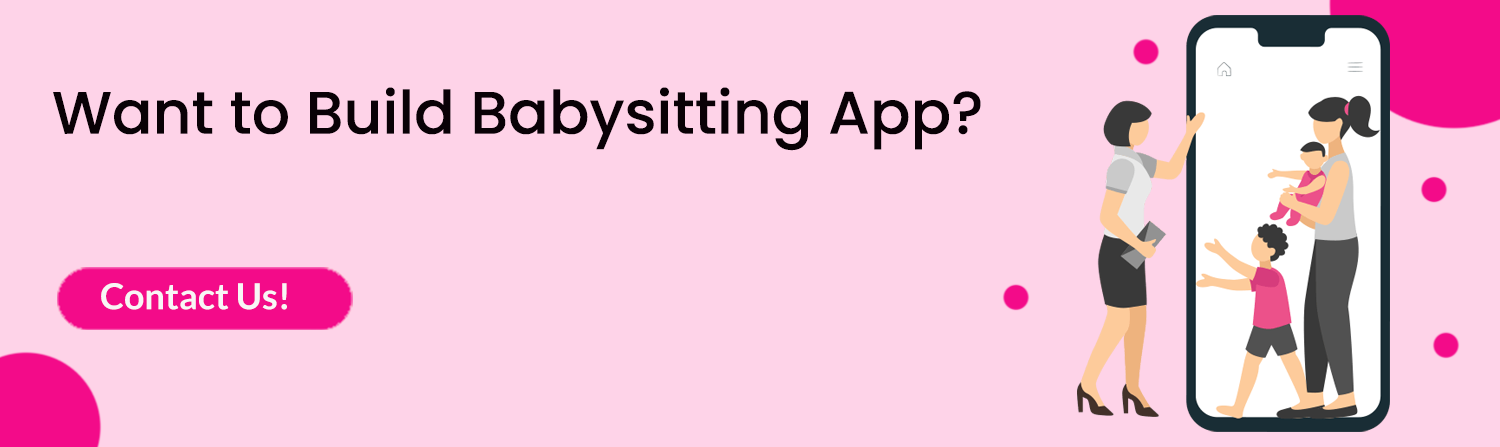Babysitting app development - cta