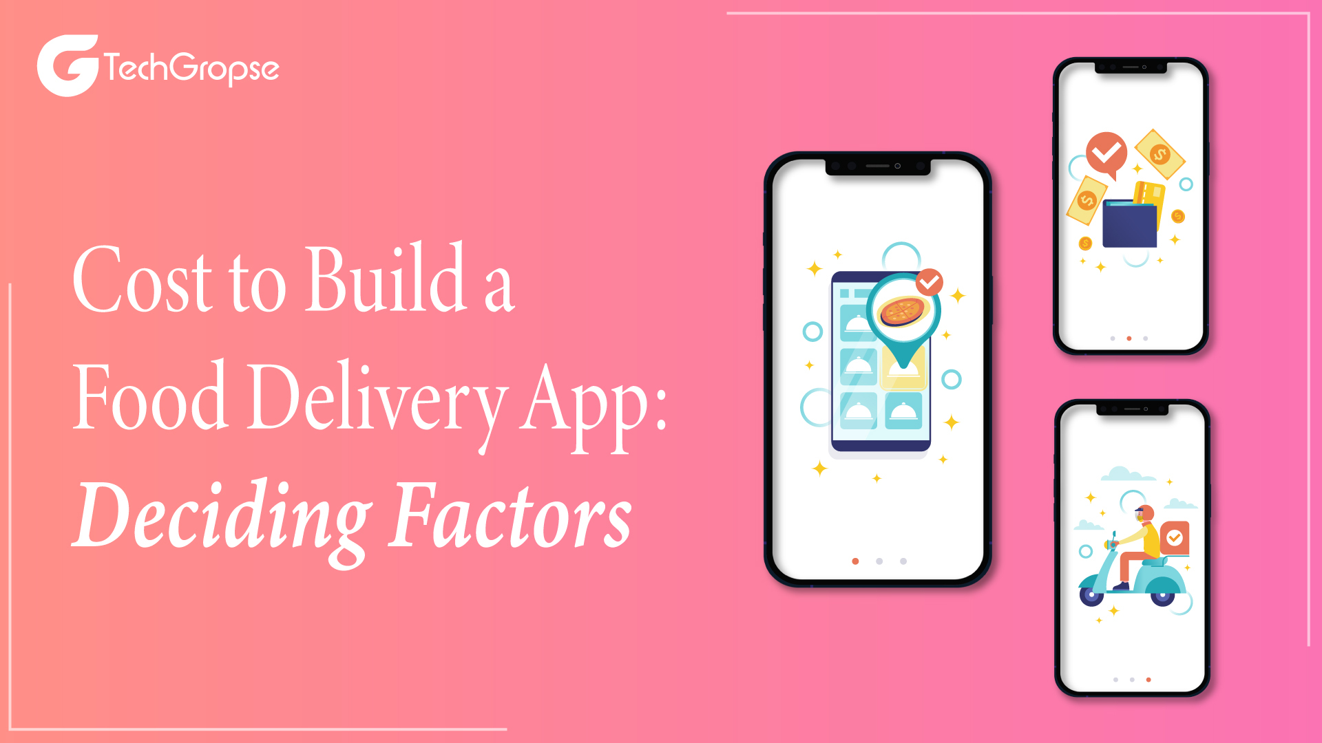 Cost to build food delivery app