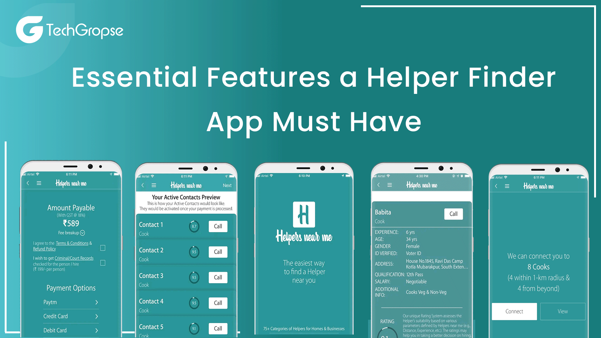Essential Features a Helper Finder App Must Have 