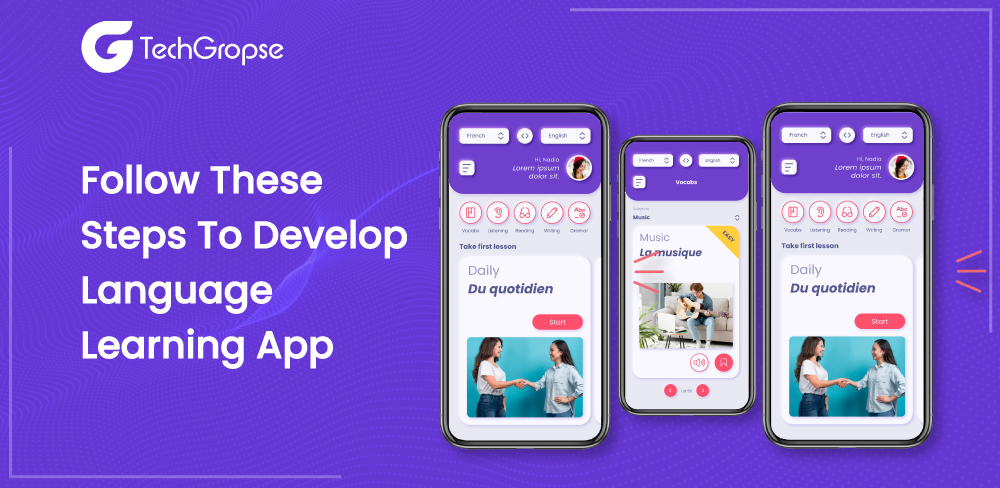 Follow These Steps to Develop Language Learning App