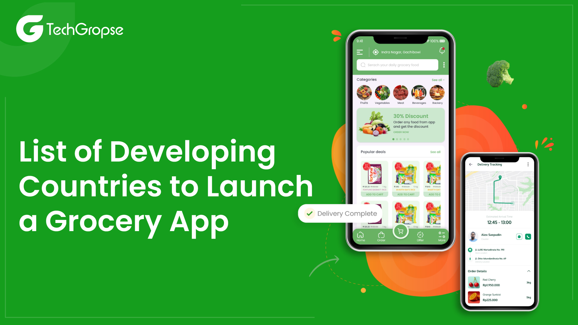 List of Developing Countries to Launch a Grocery App