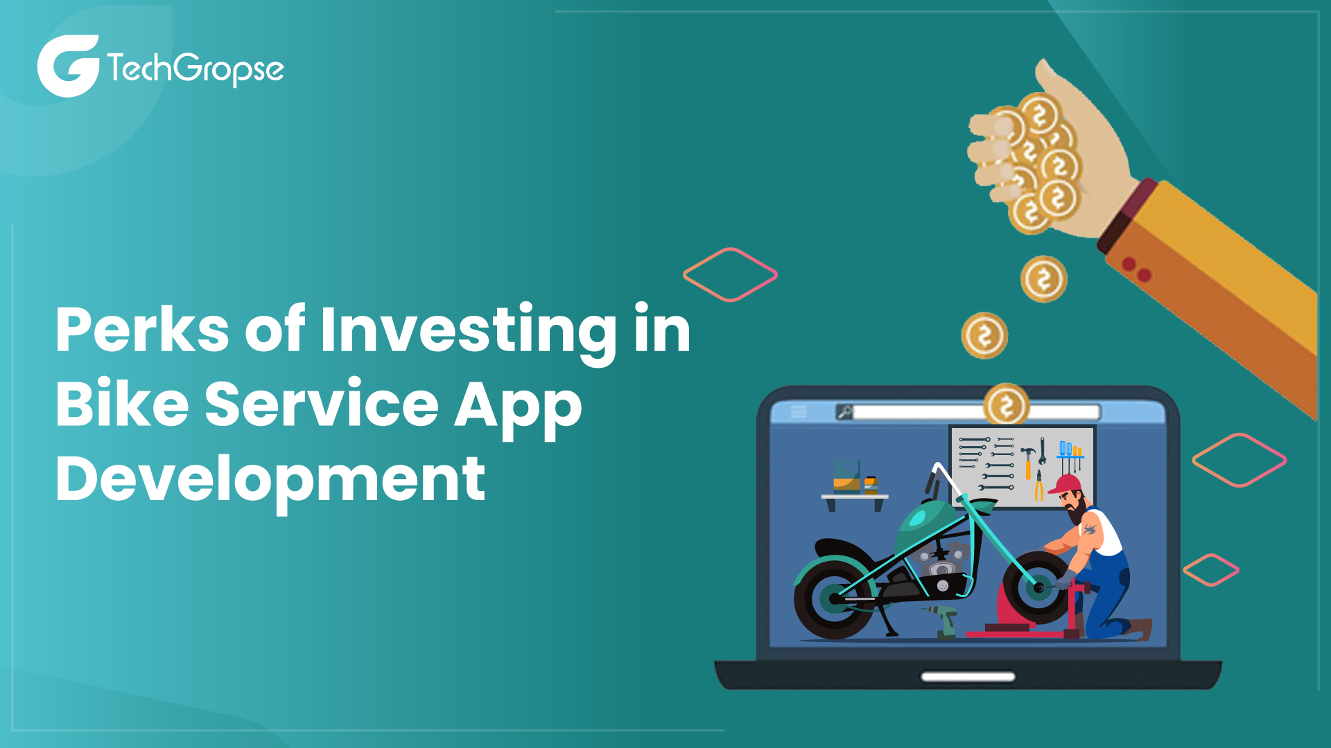 Perks of Investing in Bike Service App Development 