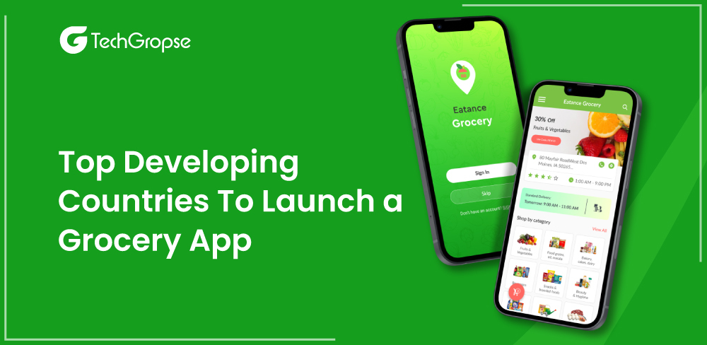 Countries To Launch a Grocery App