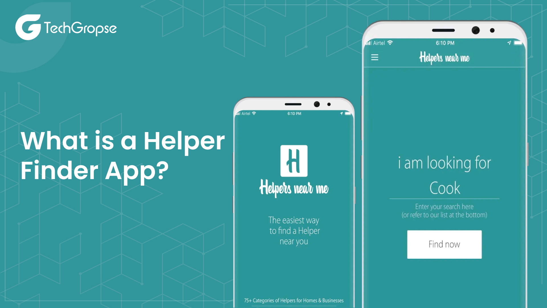 What is a Helper Finder App?