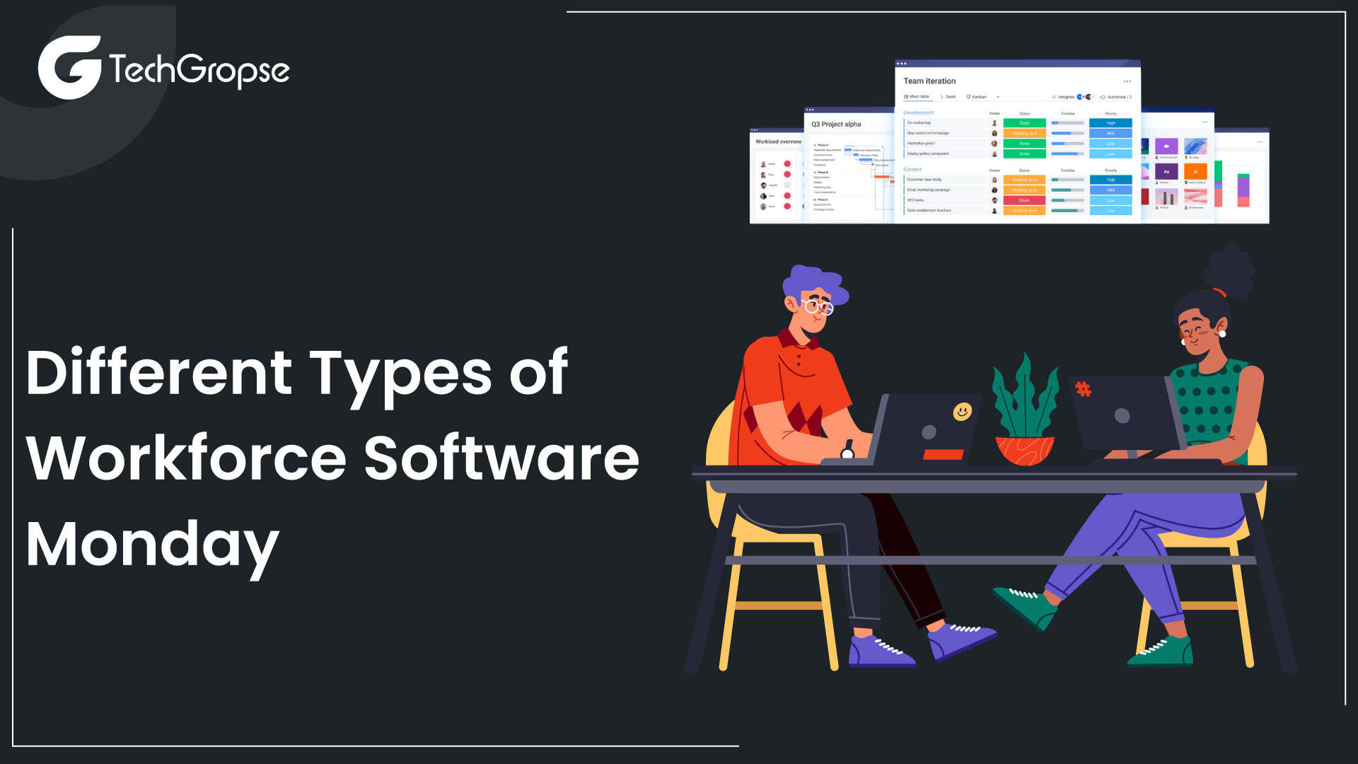 Different Types of Workforce Software Monday