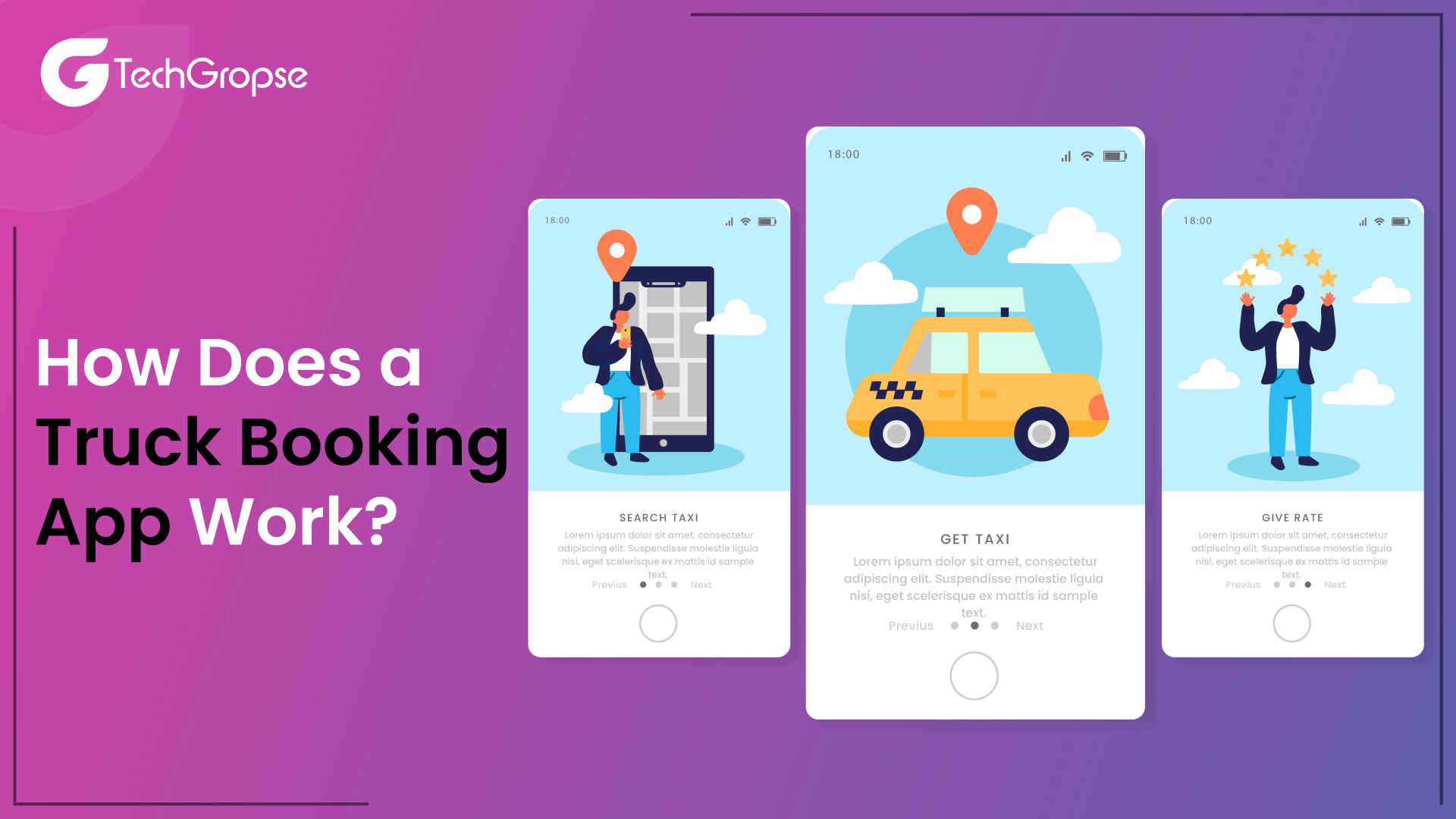 How Does a Truck Booking App Work?