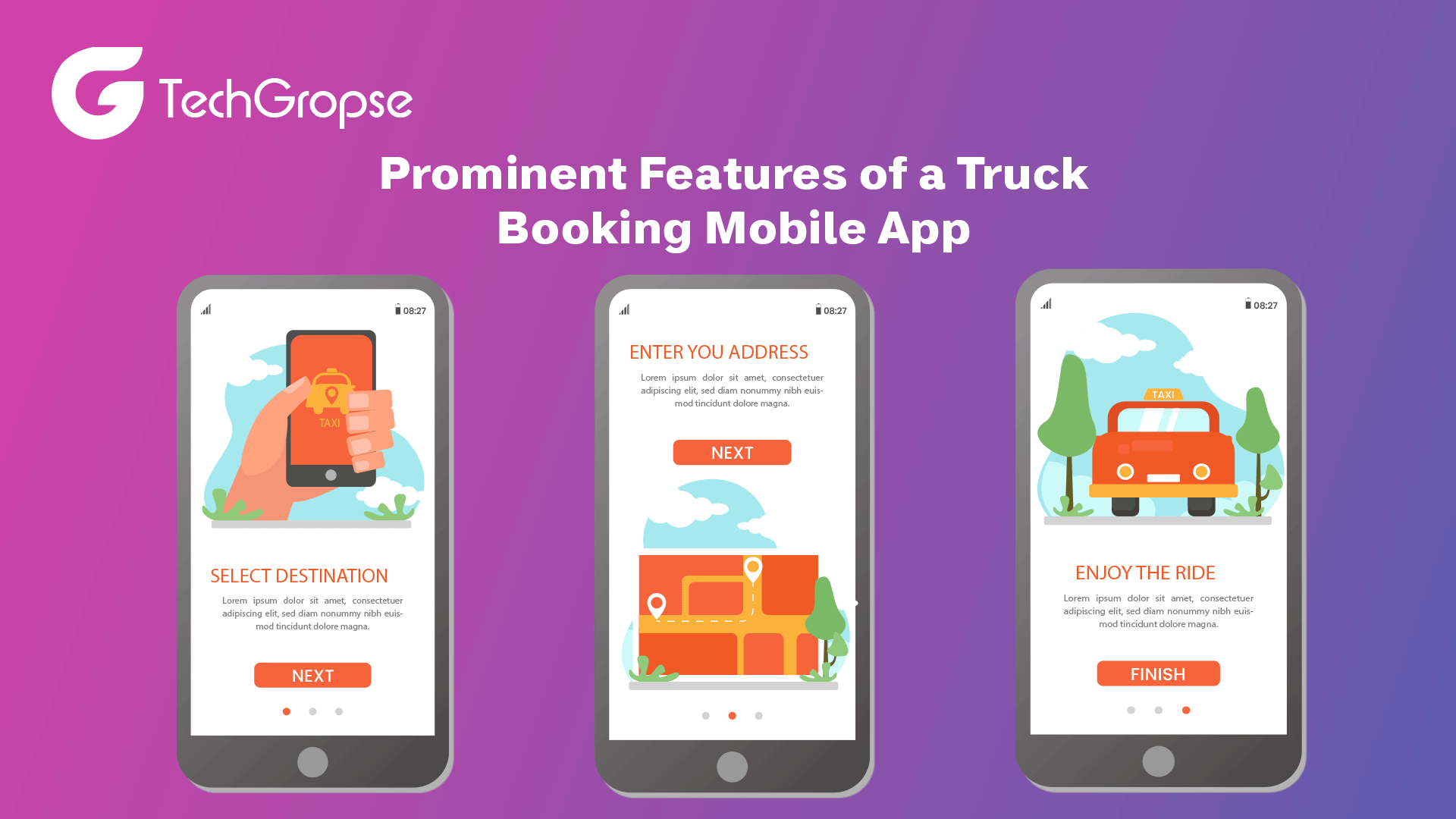 Prominent Features of a Truck Booking Mobile App