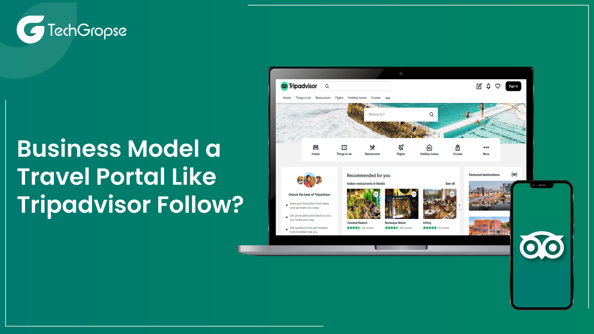 Business Model a Travel Portal Like Tripadvisor Follow?