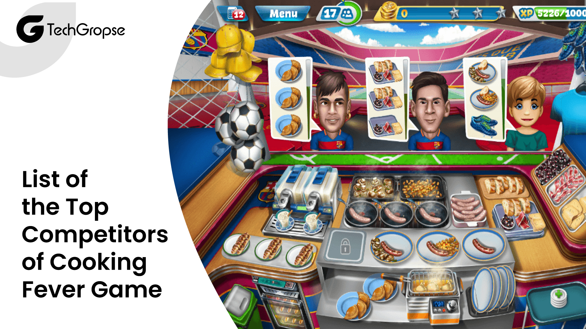 List of the Top Competitors of Cooking Fever Game