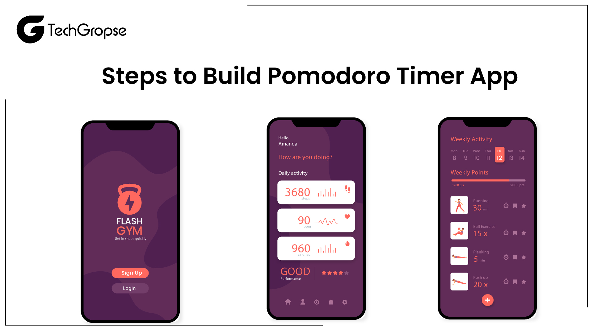 Steps to Build Pomodoro Timer App