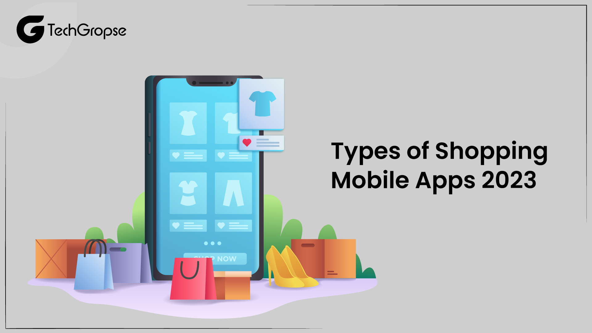 Types of Shopping Mobile Apps 2023