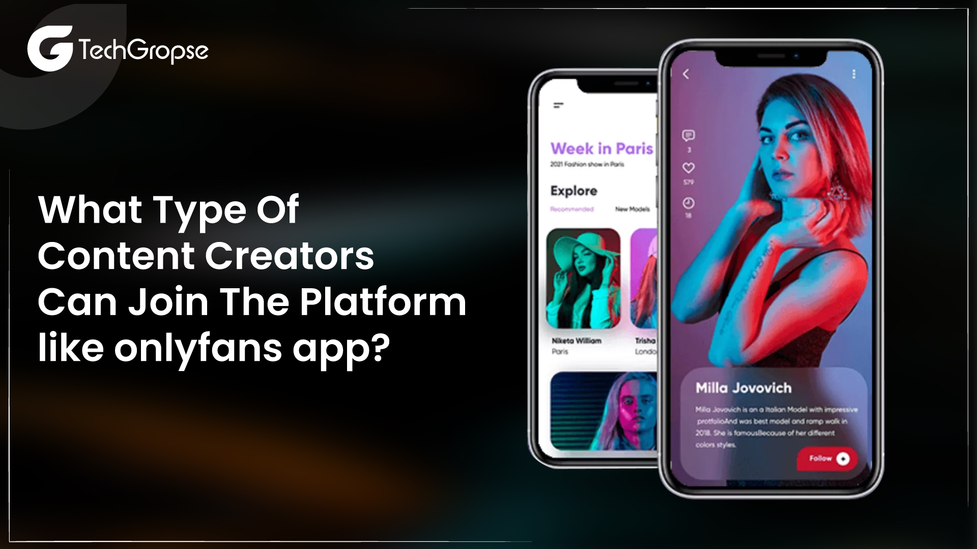 What Type Of Content Creators Can Join The Platform Like Onlyfans App?