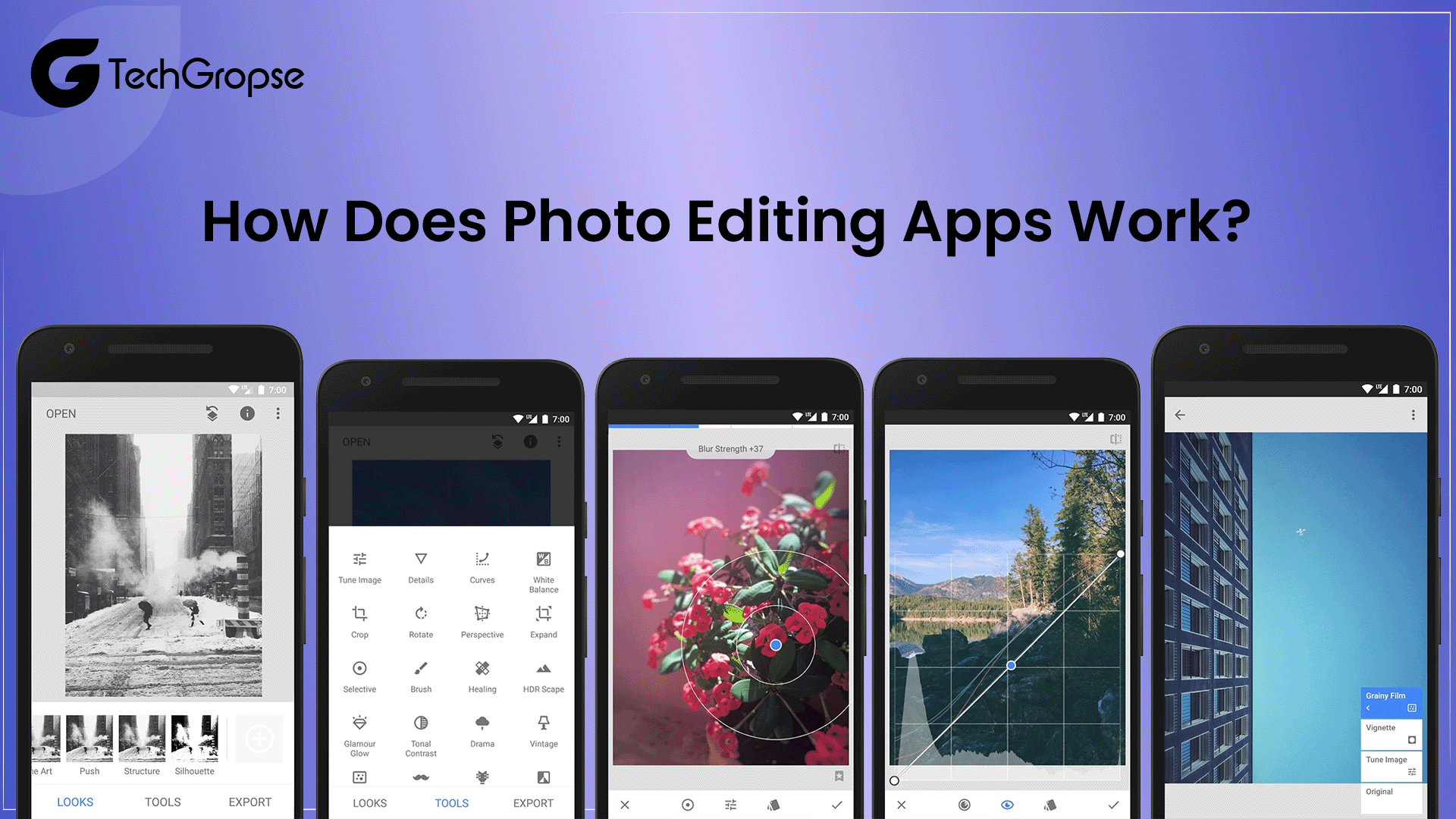 How Does Photo Editing Apps Work?