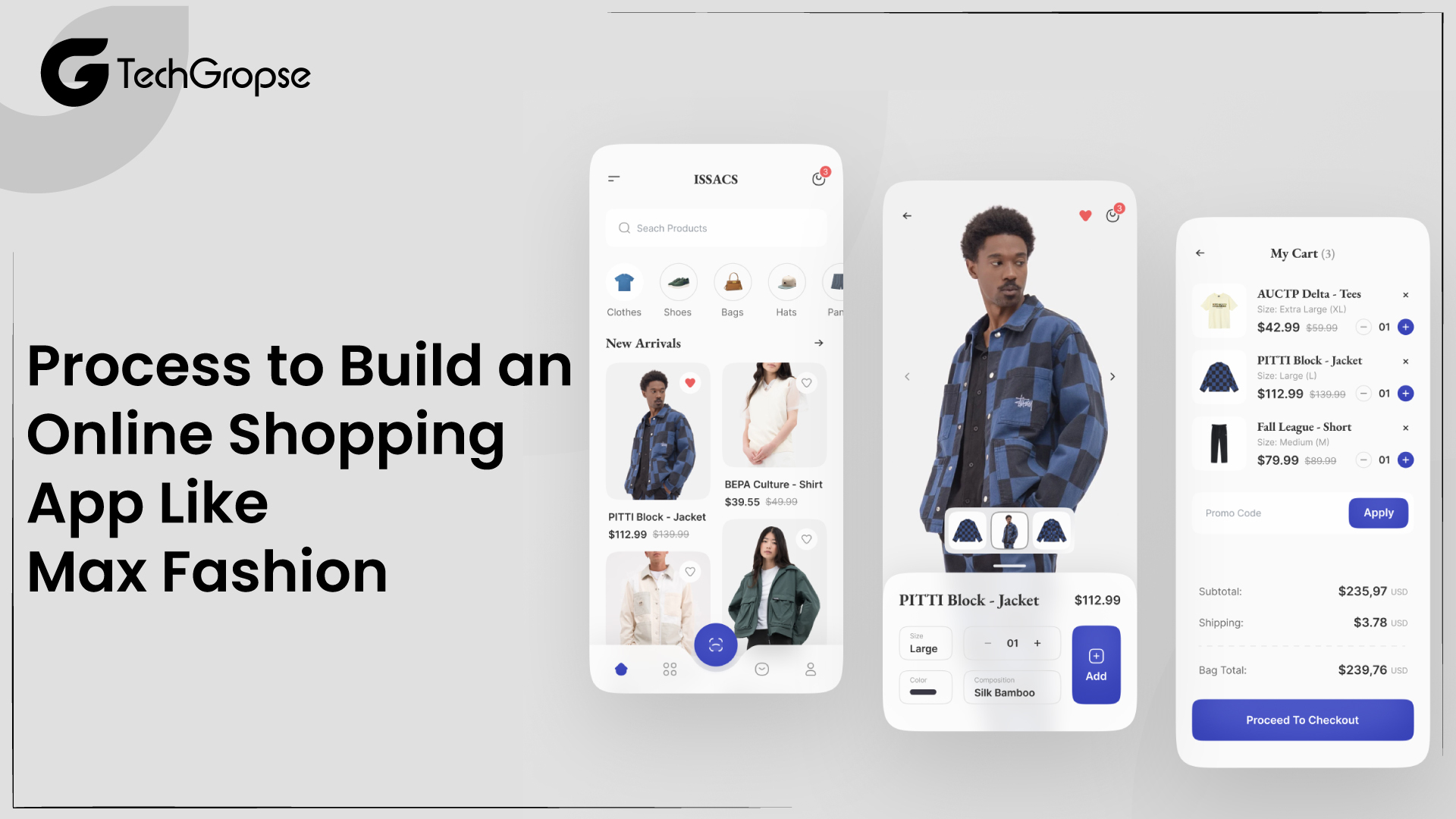 The Process to Build an Online Shopping App Like Max Fashion 