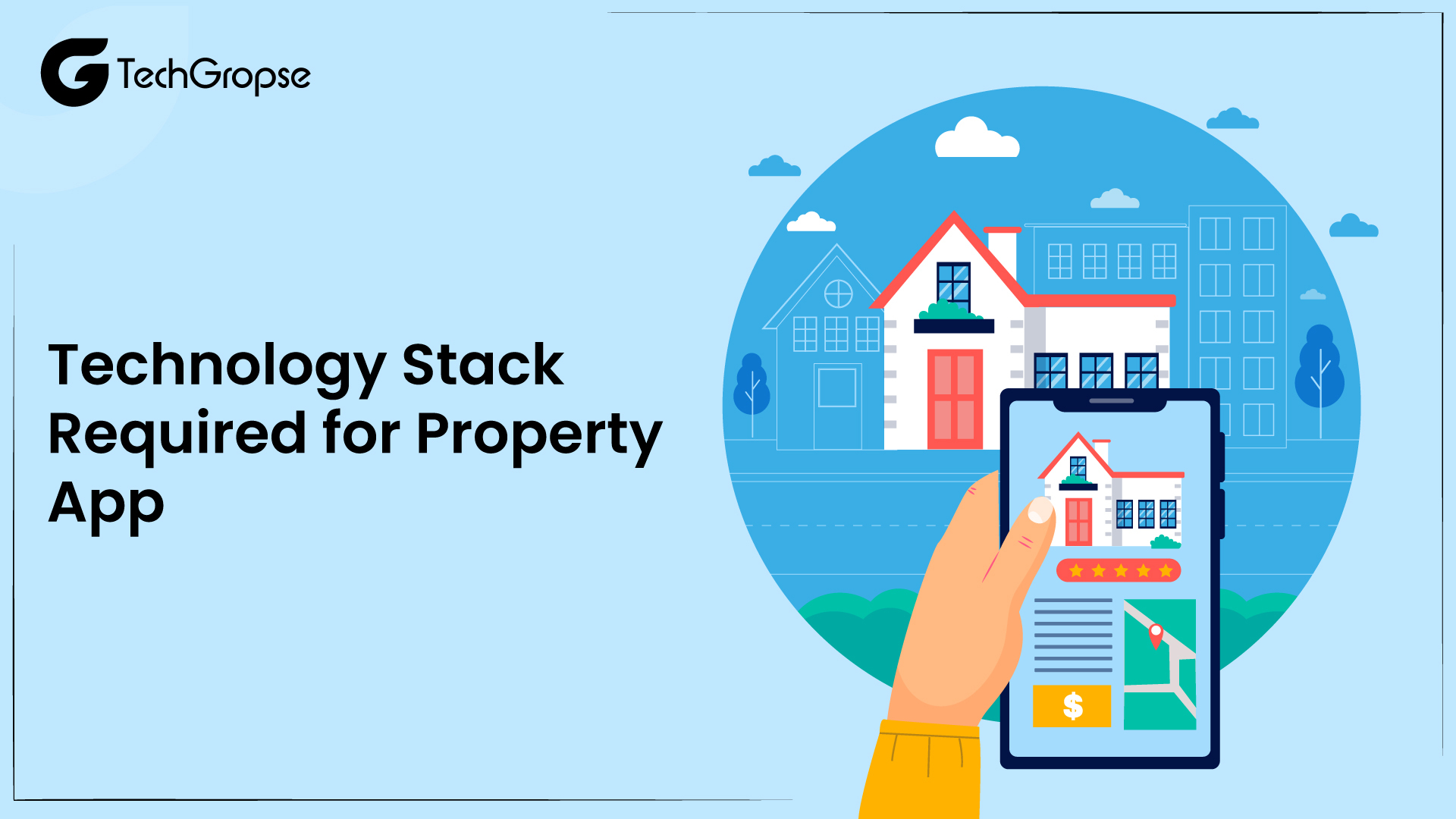 Technology Stack Required for Property App