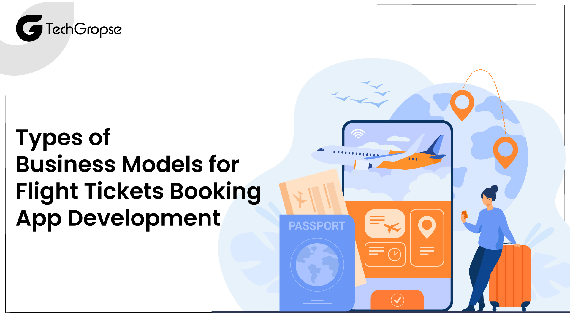 Types of Business Models for Flight Tickets Booking App Development
