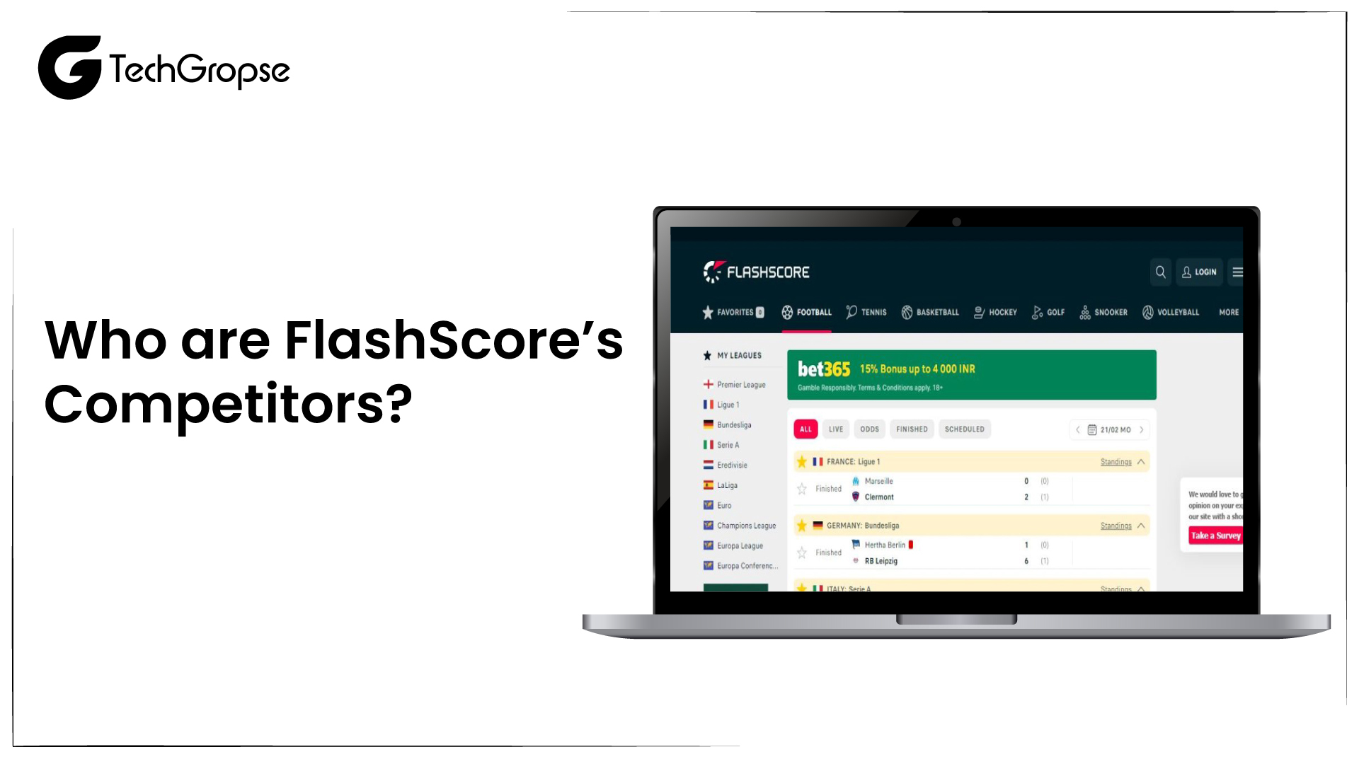Who are FlashScore’s Competitors?