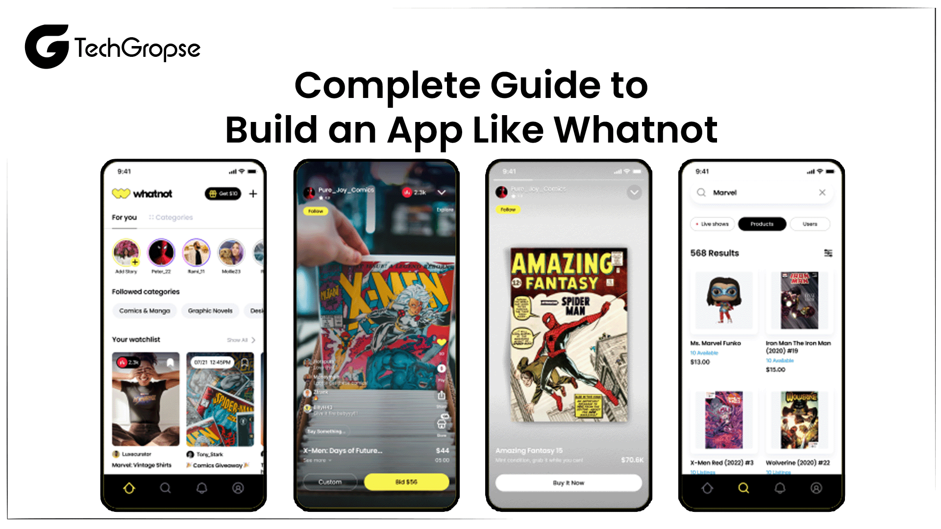 Complete Guide to Build an App Like Whatnot