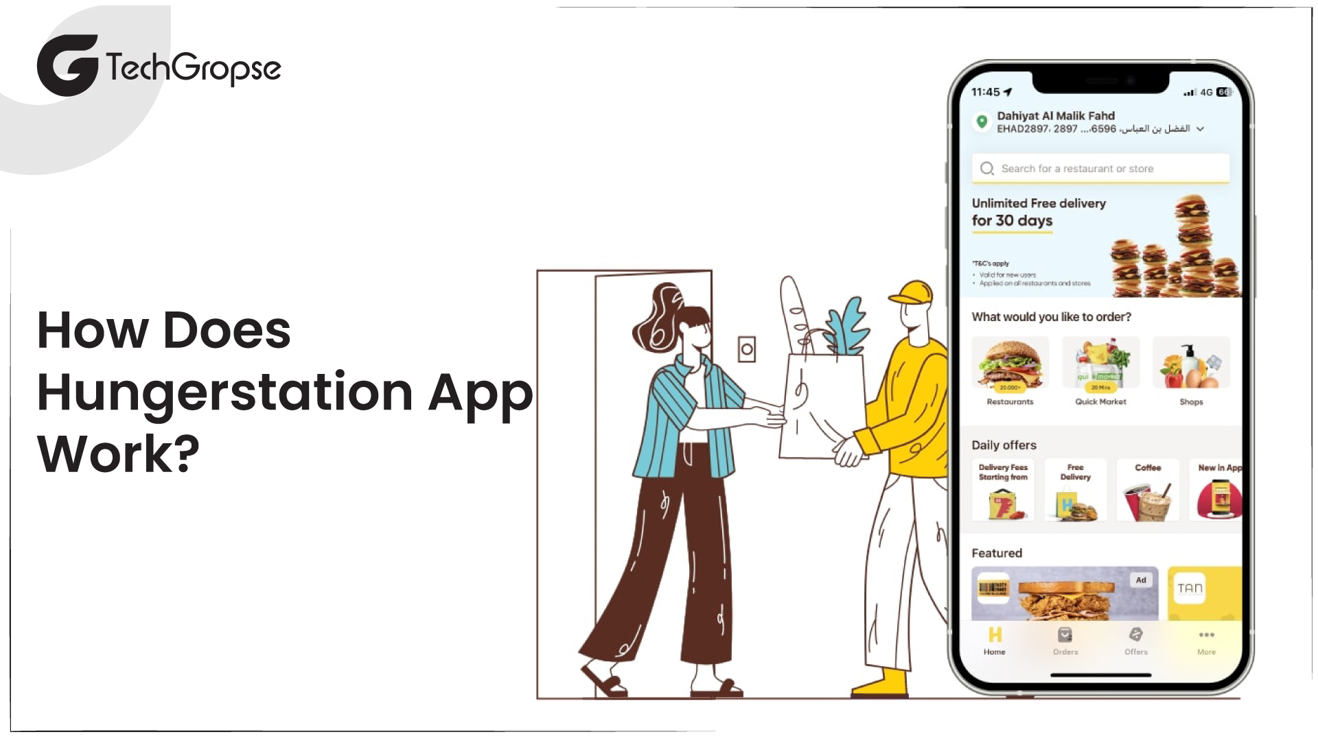 How Does Hungerstation App Work?
