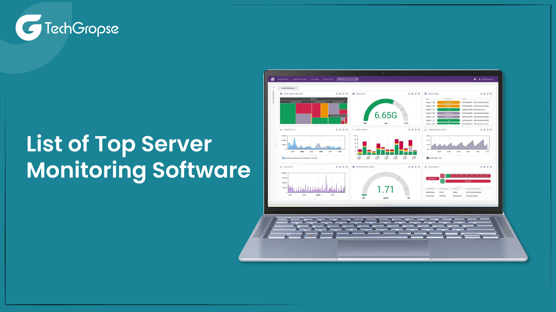 List of Top Server Monitoring Software