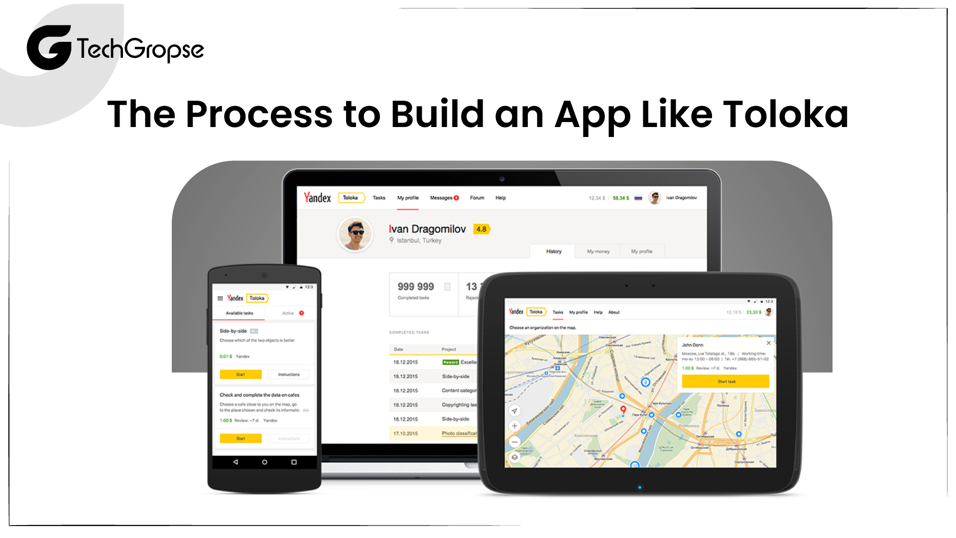 The Process to Build an App Like Toloka