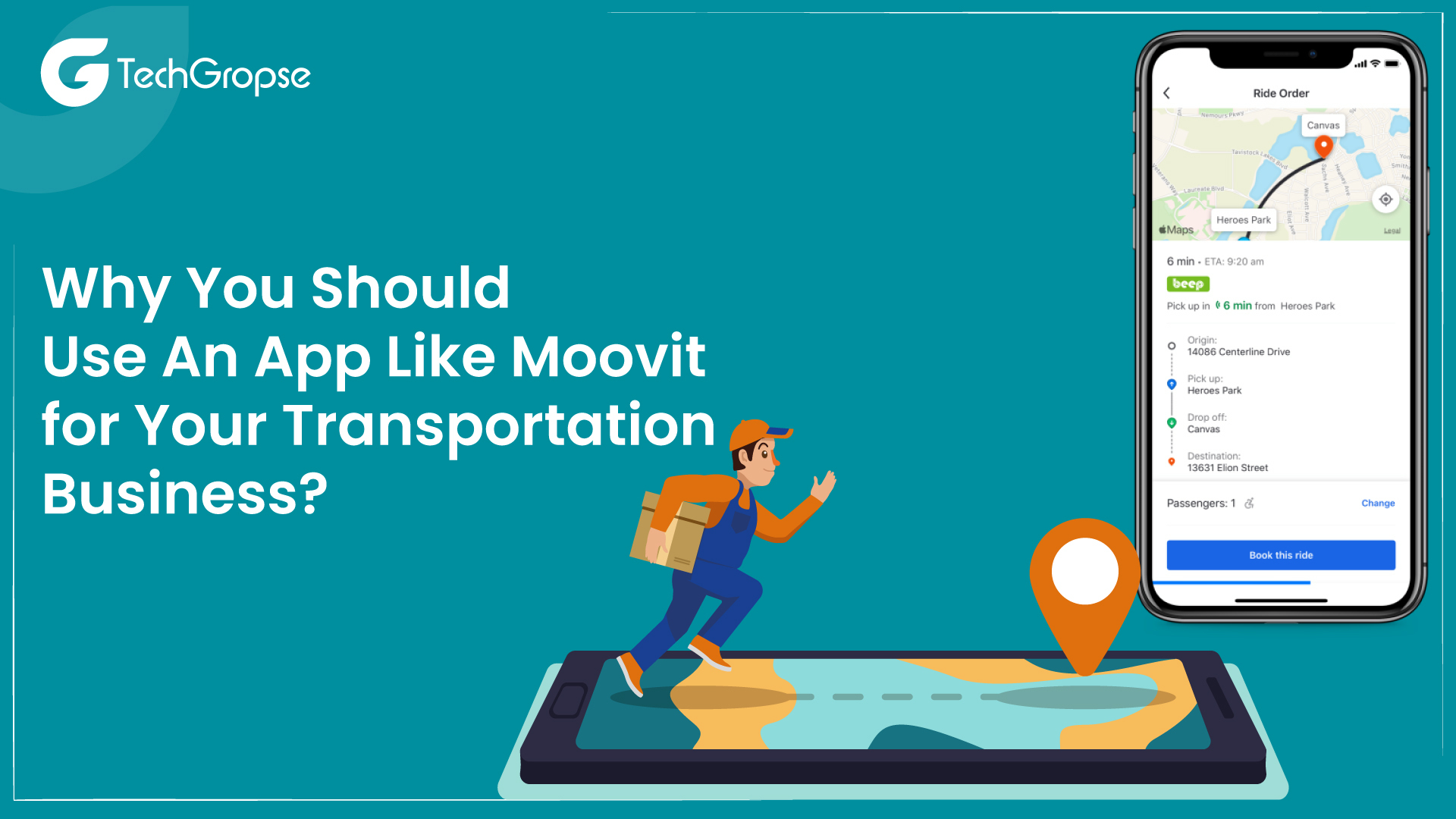 Why You Should Use An App Like Moovit for Your Transportation Business?