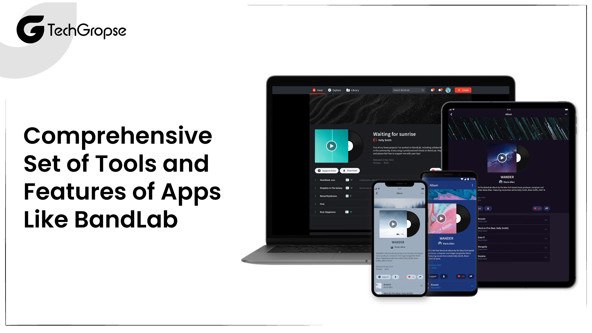 The Comprehensive Set of Tools and Features of Apps Like BandLab