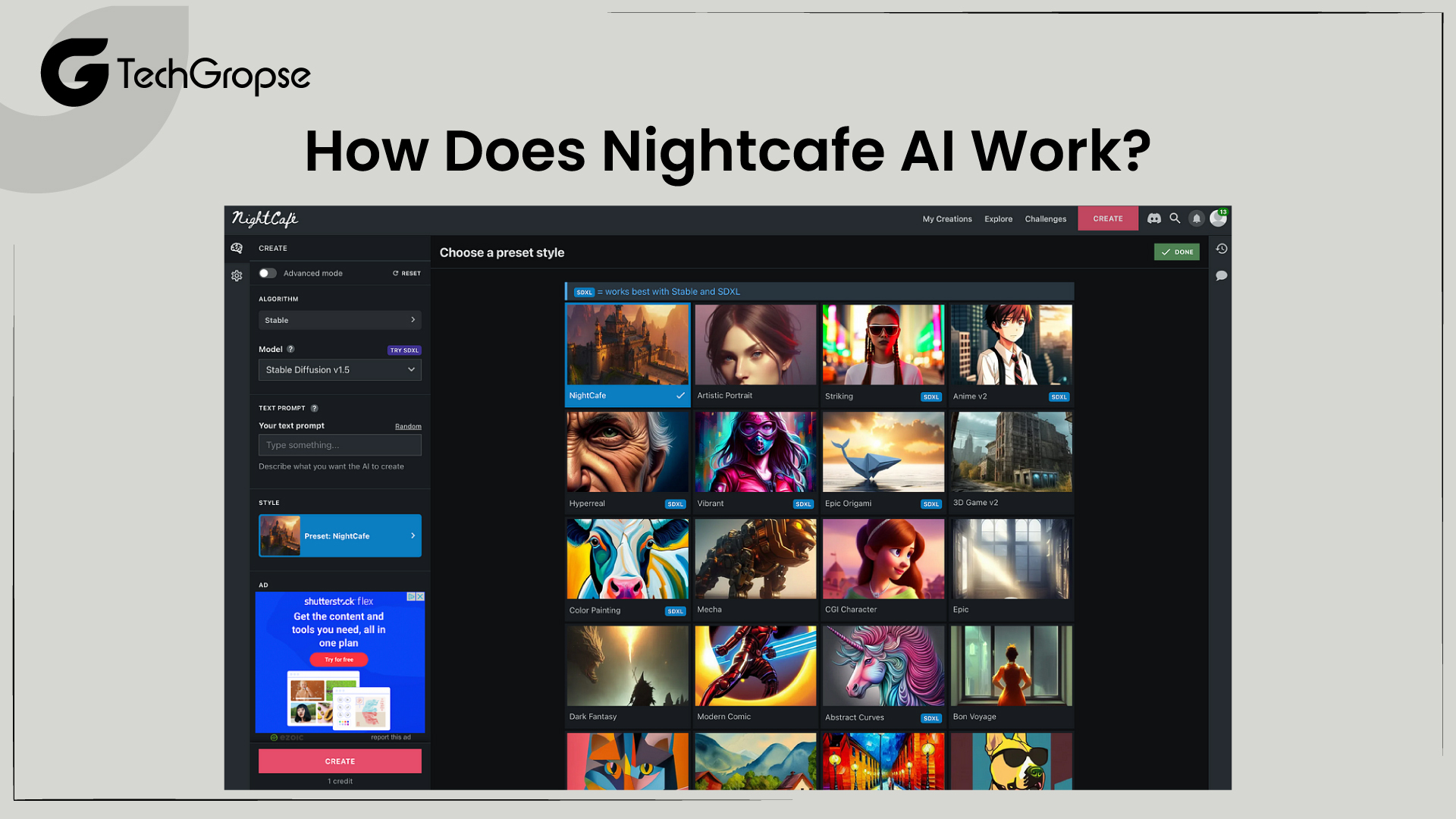 How Does Nightcafe AI Work?