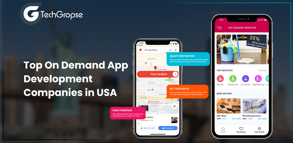 Top On Demand App Development Companies in USA