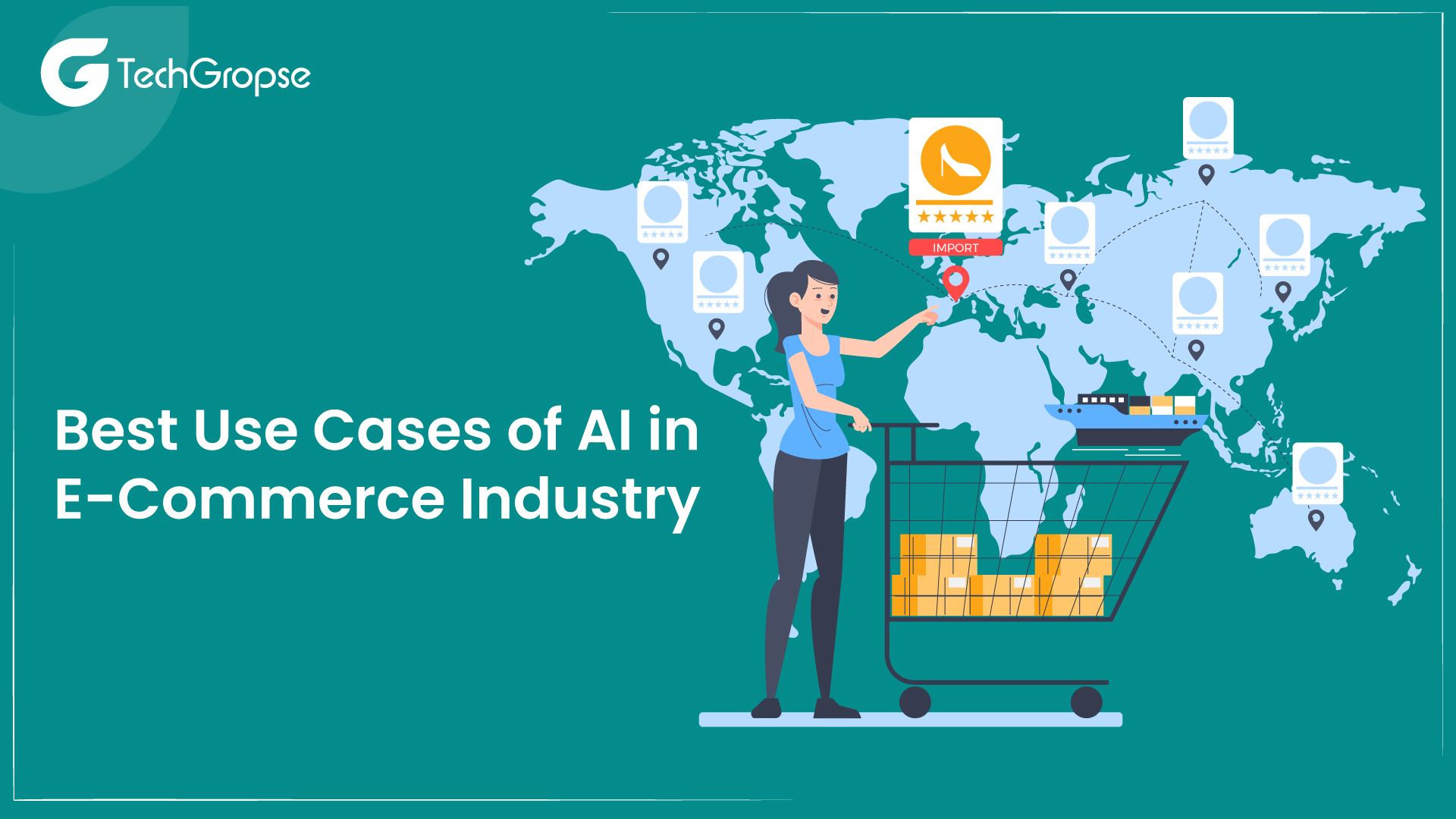 Best Use Cases of AI in E-Commerce Industry