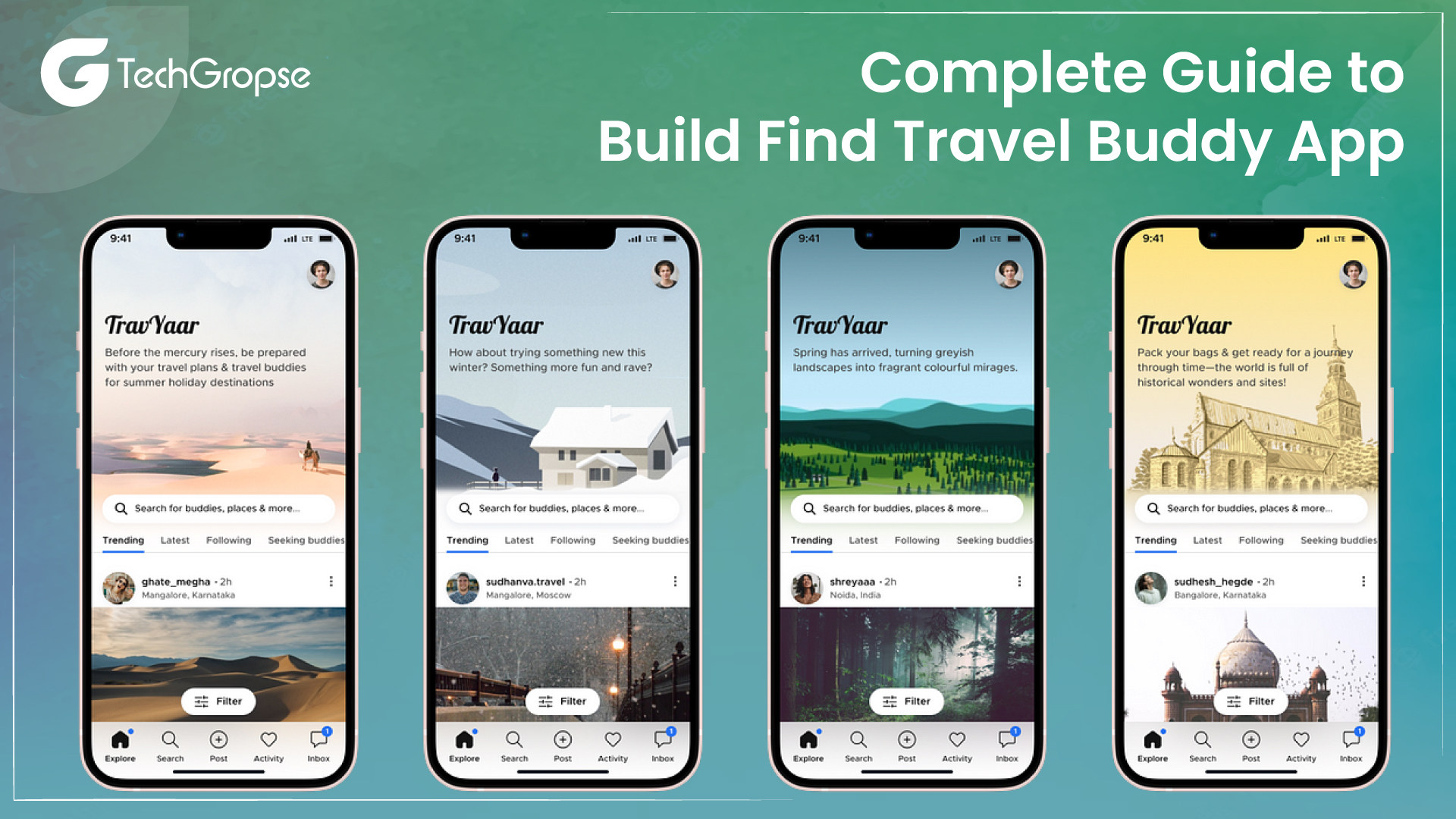 Complete Guide to Build Find Travel Buddy App