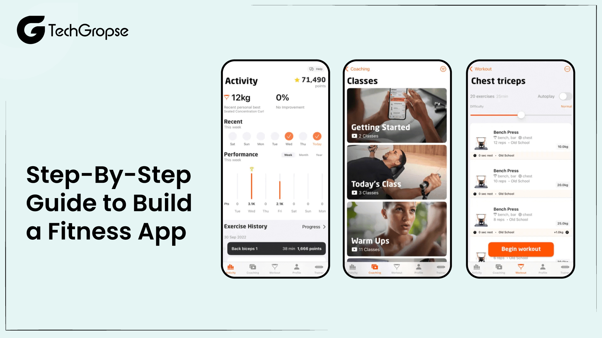 Step-By-Step Guide to Build a Fitness App