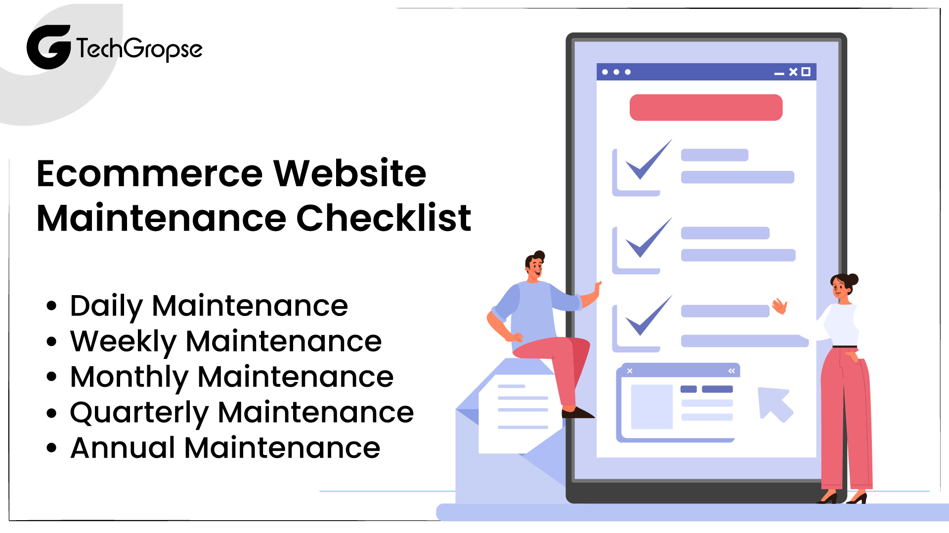 Ecommerce Website Maintenance Checklist