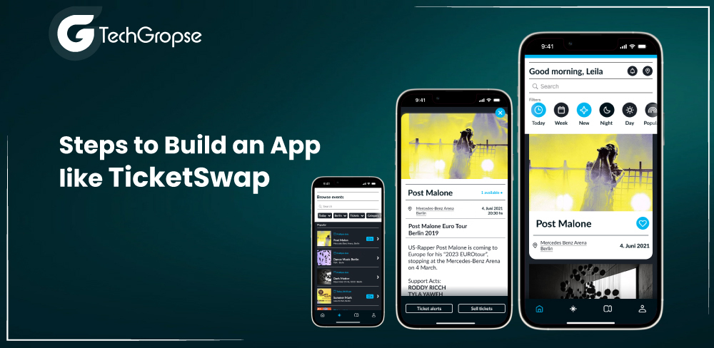 Steps to Build an App Like TicketSwap