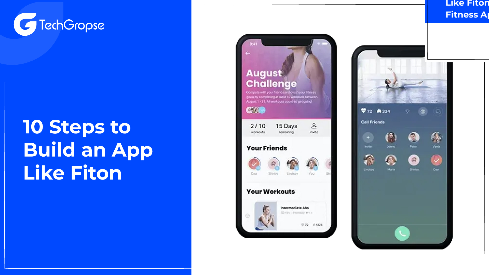 10 Steps to Build an App Like Fiton