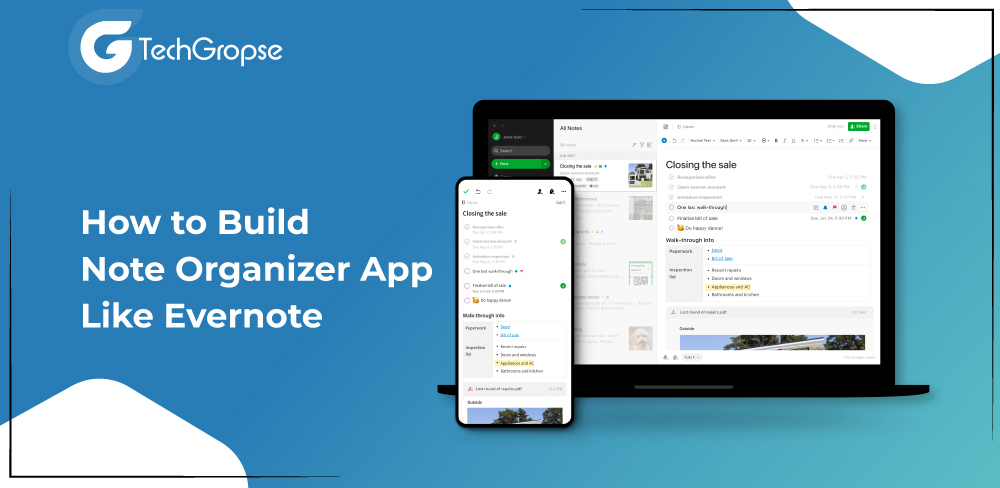 How to Build Note Organizer App Like Evernote