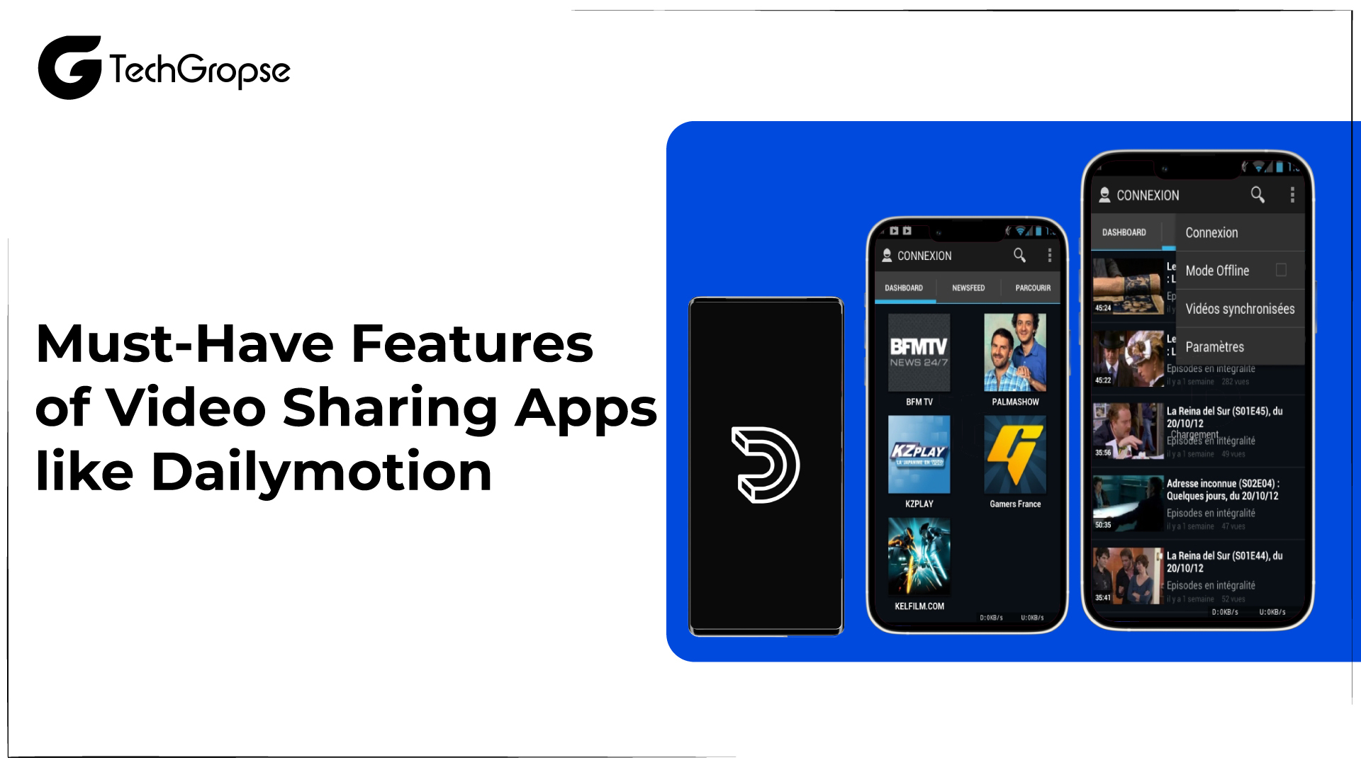 Must-Have Features of Video Sharing  Apps like Dailymotion