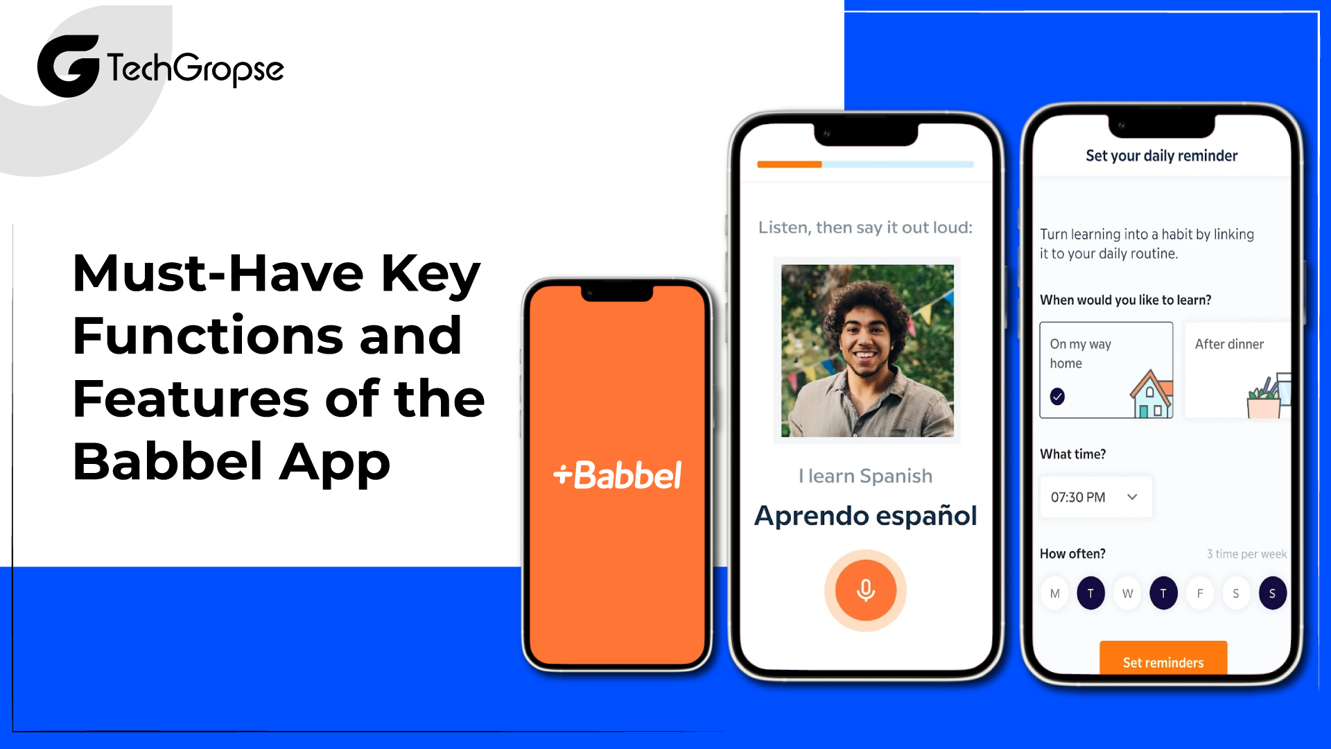Must-Have Key Functions and Features of the Babbel App
