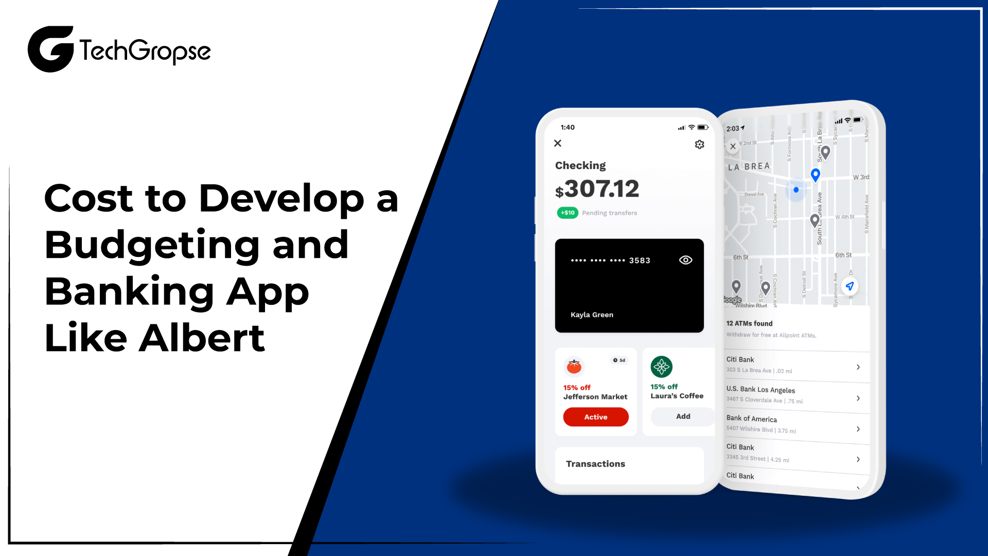Cost to Develop a Budgeting and Banking App Like Albert