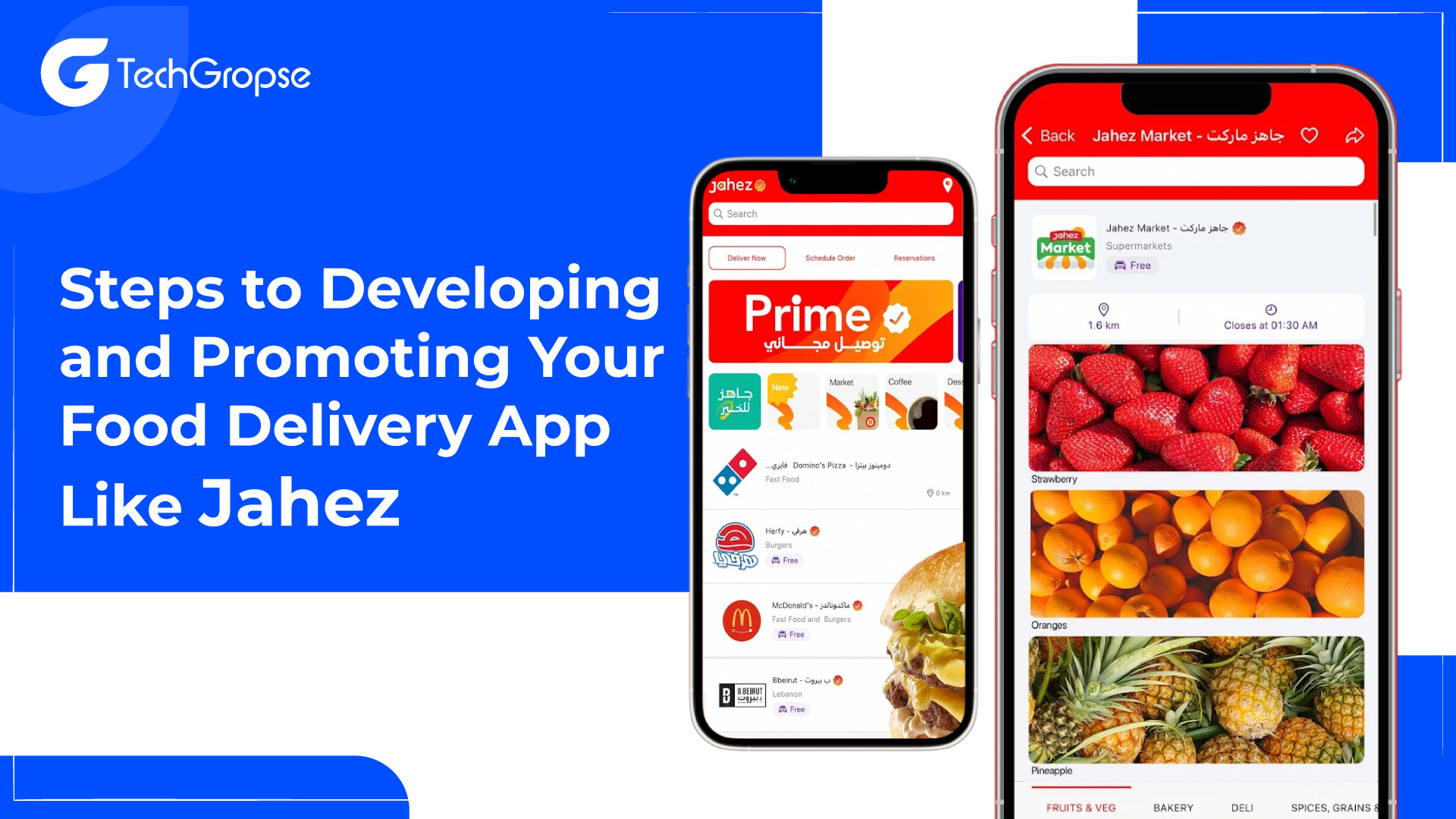 Steps to Developing and Promoting Your Food Delivery App Like Jahez