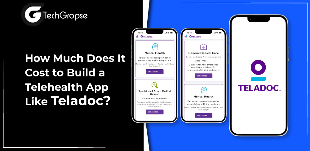 How Much Does It Cost to Build a Telehealth App Like Teladoc?