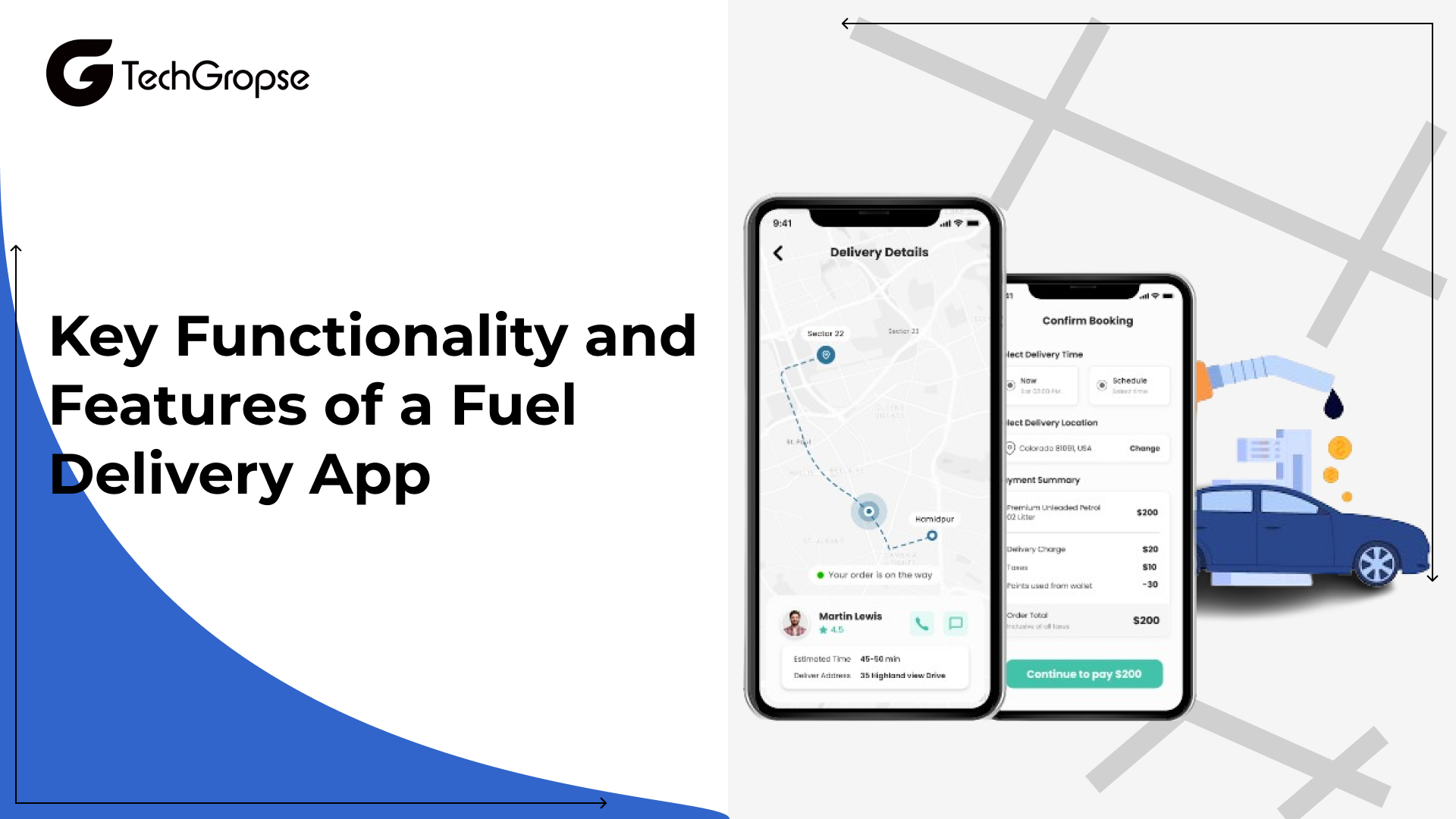 13 Key Functionality and Features of a Fuel Delivery App