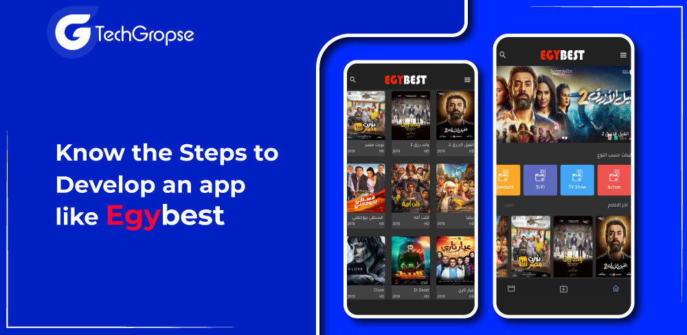 Know the Steps to Develop an App like Egybest