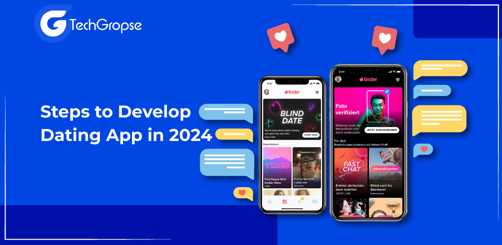 Steps to Develop Dating App in 2024