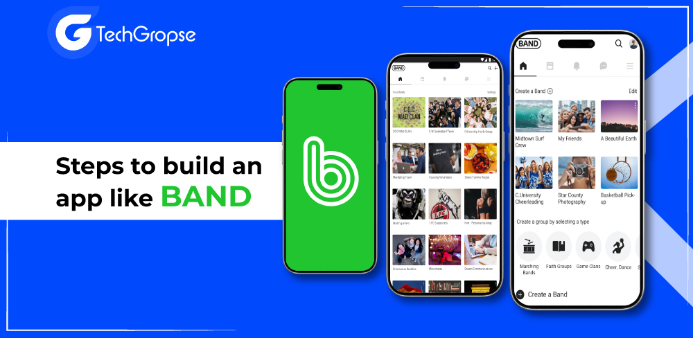 Steps to Build an App Like BAND